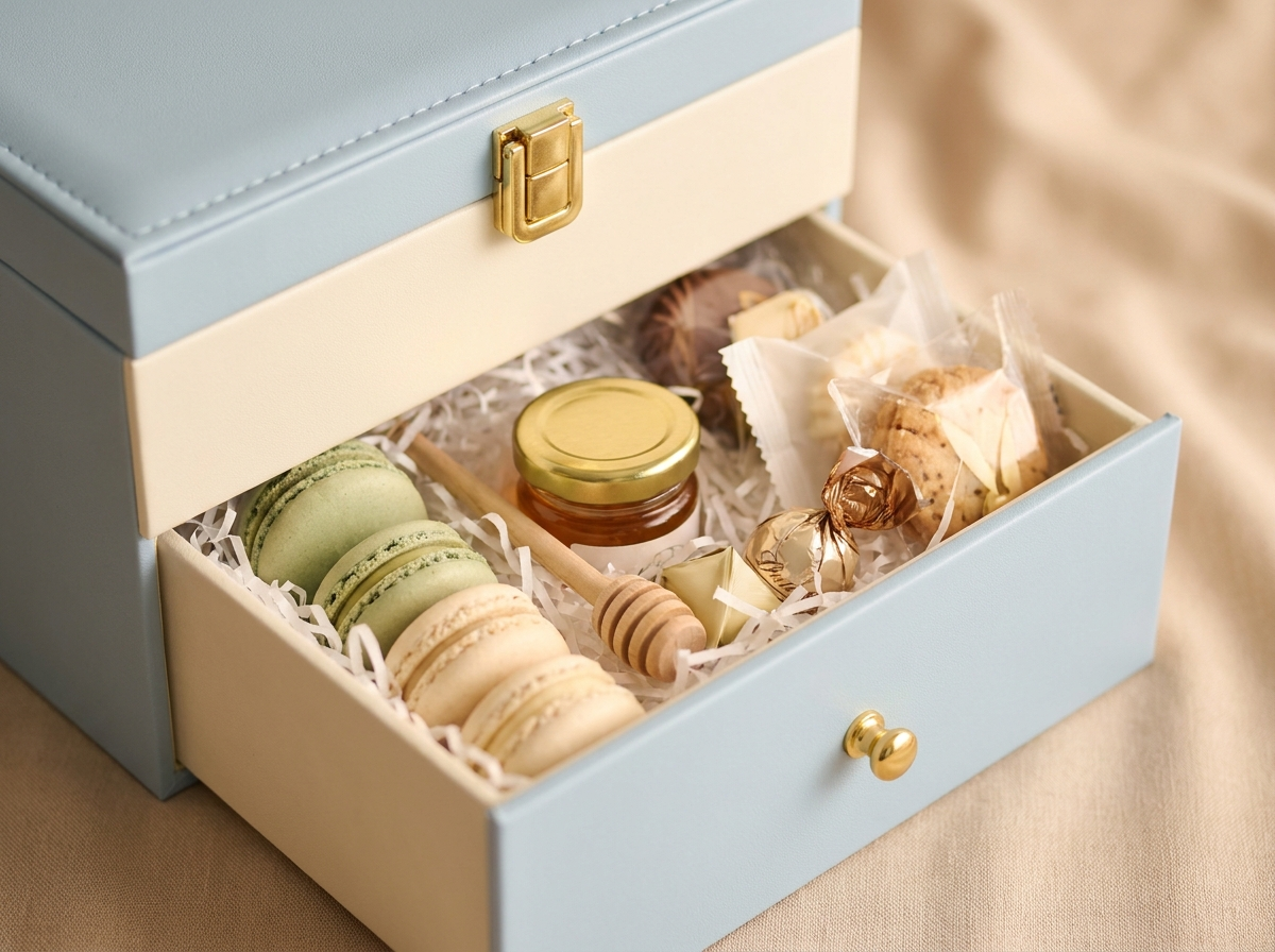 Custom curated keepsake box